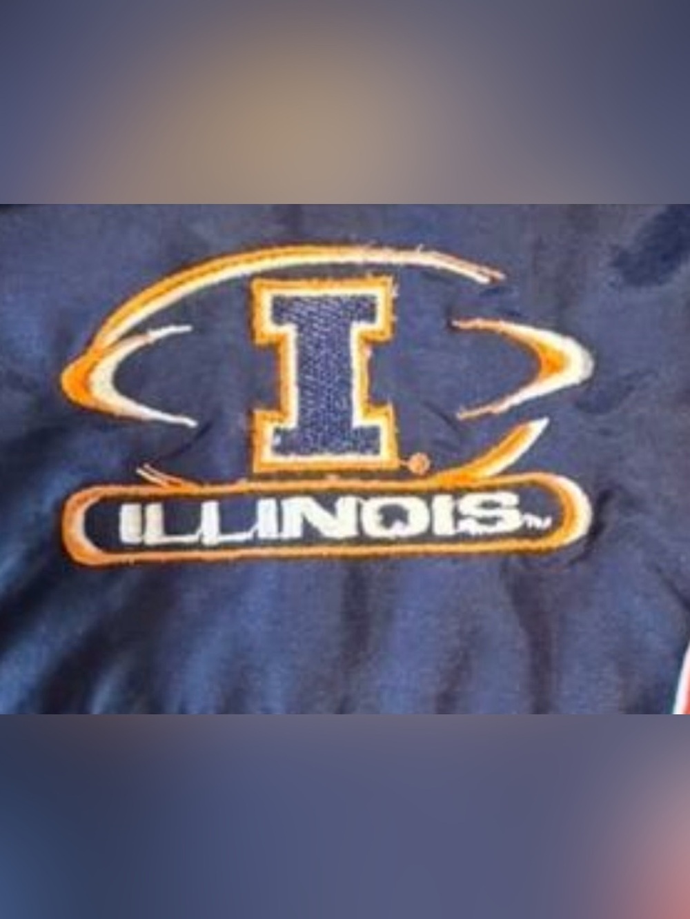 Vintage 2XL Illinois Fighting
Illini Starter Jacket Y2K
